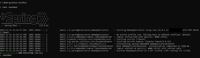 Spring Boot IntelliJ
