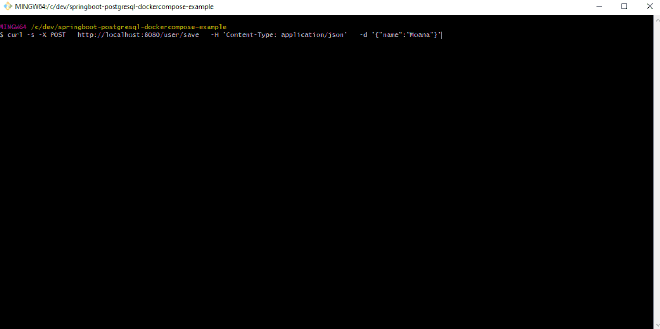 Spring Boot Docker PostgreSQL